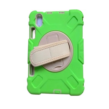 NIKCORP Zaštitna maska za iPad Mini 6 8.3" sa stalkom i naramenicom silikonska otporna na udarce, zelena